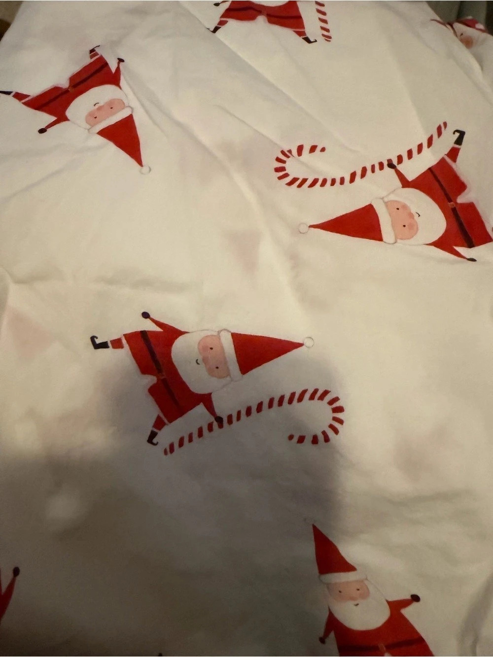 west elm Kids Santa crib sheet